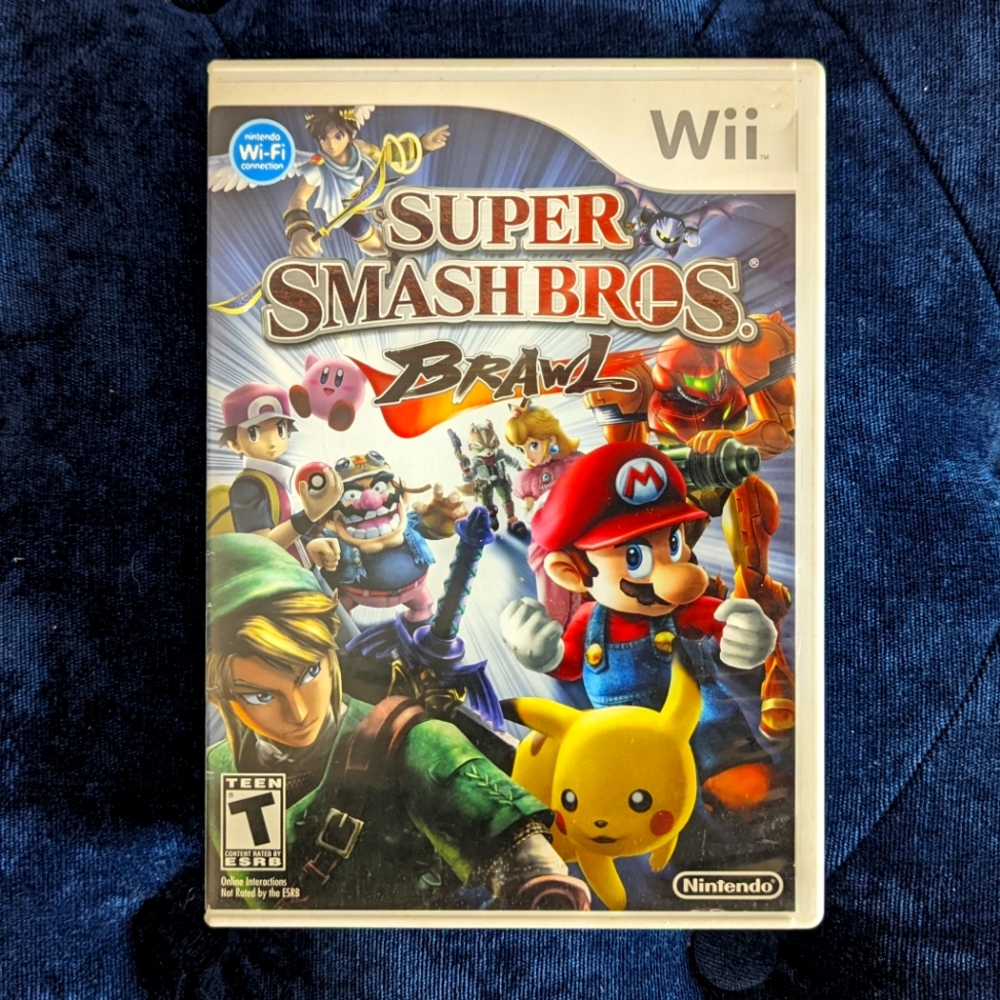 Nintendo Wii: Super Smash Bros. Brawl Video Game - Used